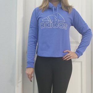 ADIDAS Hoodie Women's Blue/Purple Size SMALL Fits SMALL-MEDIUM